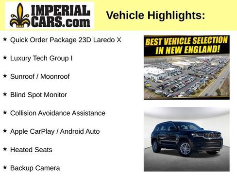 Used 2025 Jeep Grand Cherokee Laredo X w/ Luxury Tech Group I image 7
