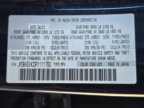 Used 2024 MAZDA CX-90 3.3 Turbo S w/ Premium Plus image 16