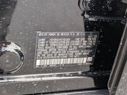 New 2026 Honda HR-V LX image 33