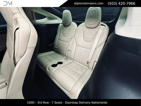 Used 2017 Tesla Model X 100D AWD/4WD image 27