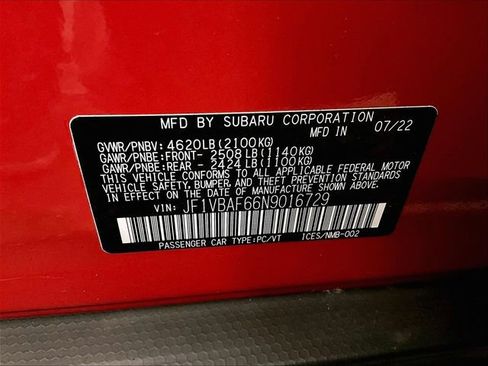 Used 2022 Subaru WRX Premium AWD/4WD image 32