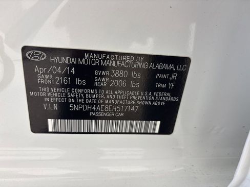 Used 2014 Hyundai Elantra SE w/ Option Group 02 image 10