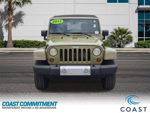 Used 2013 Jeep Wrangler Unlimited Sahara w/ Connectivity Group AWD/4WD image 2