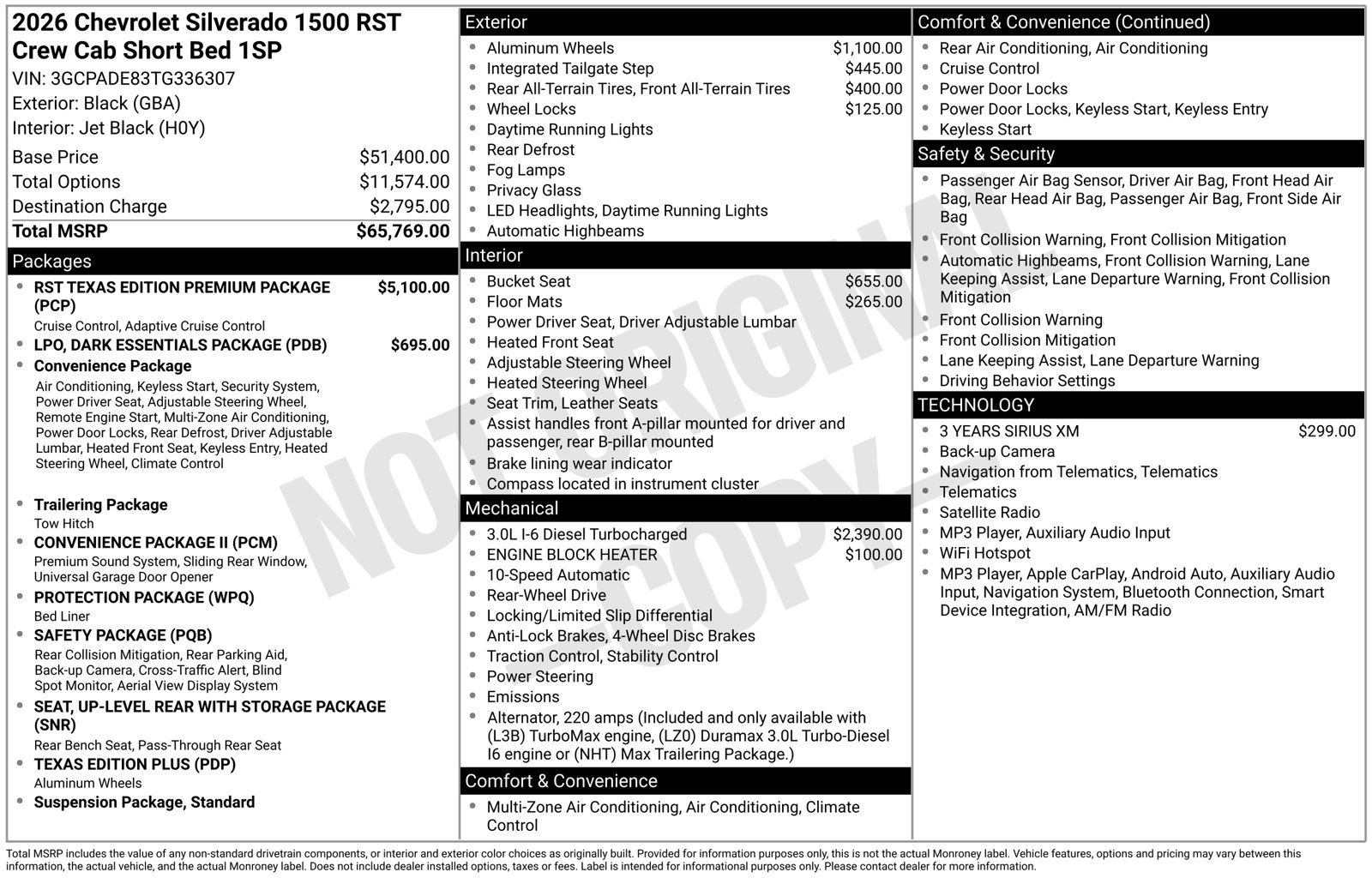 New 2026 Chevrolet Silverado 1500 RST RWD image 10
