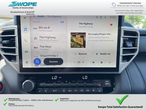 New 2026 Toyota Tundra Platinum AWD/4WD image 24