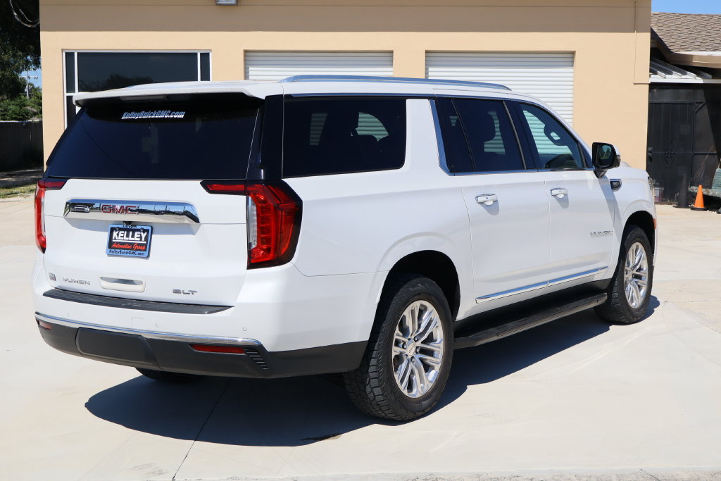 Used 2021 GMC Yukon XL SLT w/ SLT Premium Package RWD image 9