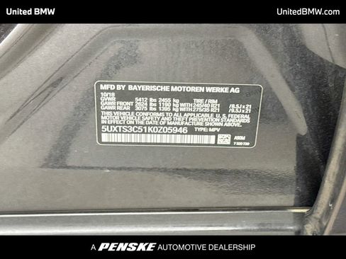 Used 2019 BMW X3 M40i AWD/4WD image 22