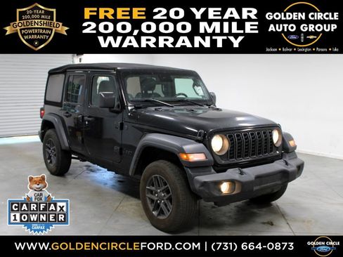 Used 2024 Jeep Wrangler Unlimited Sport AWD/4WD image 1