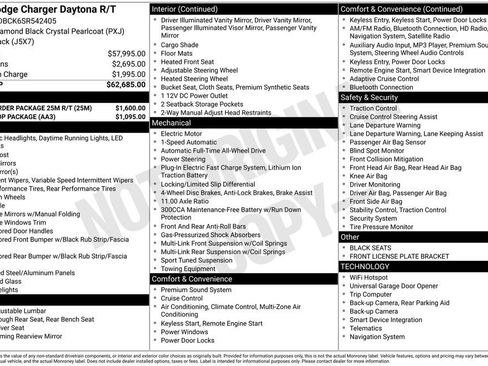 Used 2025 Dodge Charger R/T w/ Quick Order Package 25M R/T image 34