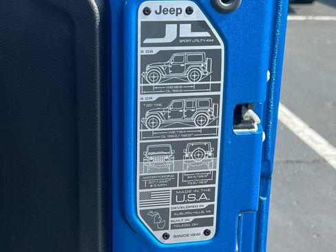Used 2022 Jeep Wrangler Unlimited Sport w/ Uconnect 4C Nav & Sound Group AWD/4WD image 43
