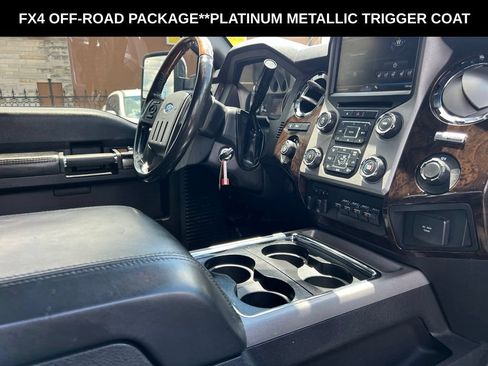 Used 2013 Ford F350 Platinum w/ FX4 Off Road Pkg AWD/4WD image 30