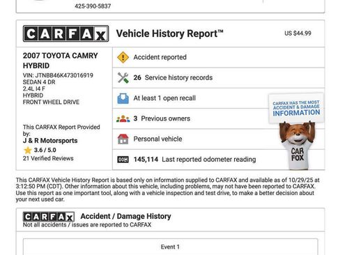 Used 2007 Toyota Camry Hybrid image 27