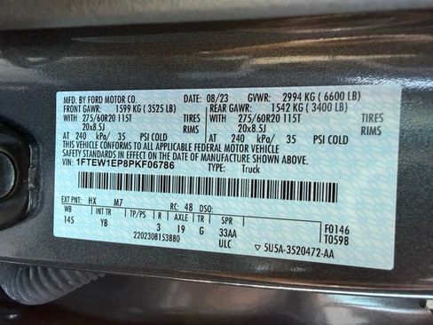 Used 2023 Ford F150 XLT w/ Equipment Group 302A High AWD/4WD image 49