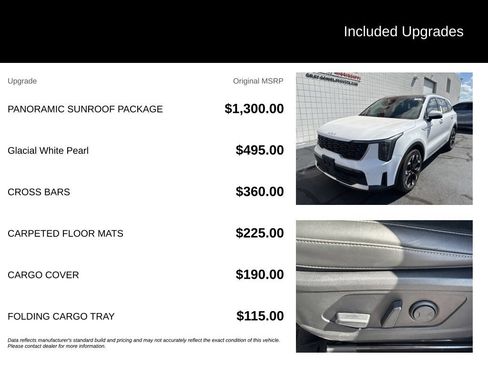 Used 2024 Kia Sorento EX w/ Panoramic Sunroof Package FWD image 7