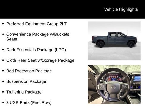 Certified 2022 Chevrolet Silverado 1500 LT Trail Boss w/ Bed Protection Package image 16
