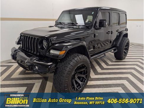 Used 2022 Jeep Wrangler Unlimited Sahara AWD/4WD image 1