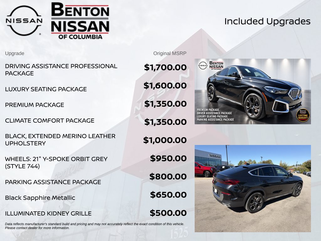 Used 2023 BMW X6 xDrive40i AWD/4WD image 5