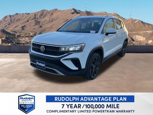 Used 2023 Volkswagen Taos SE w/ Black Wheel Package image 1