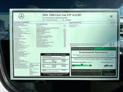 New 2026 Mercedes-Benz Sprinter 2500 image 19