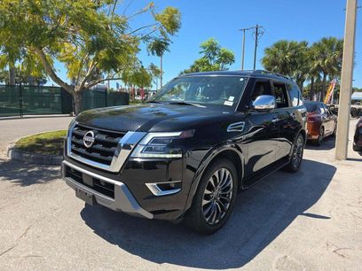 Used 2022 Nissan Armada Platinum w/ Captain's Chairs Package