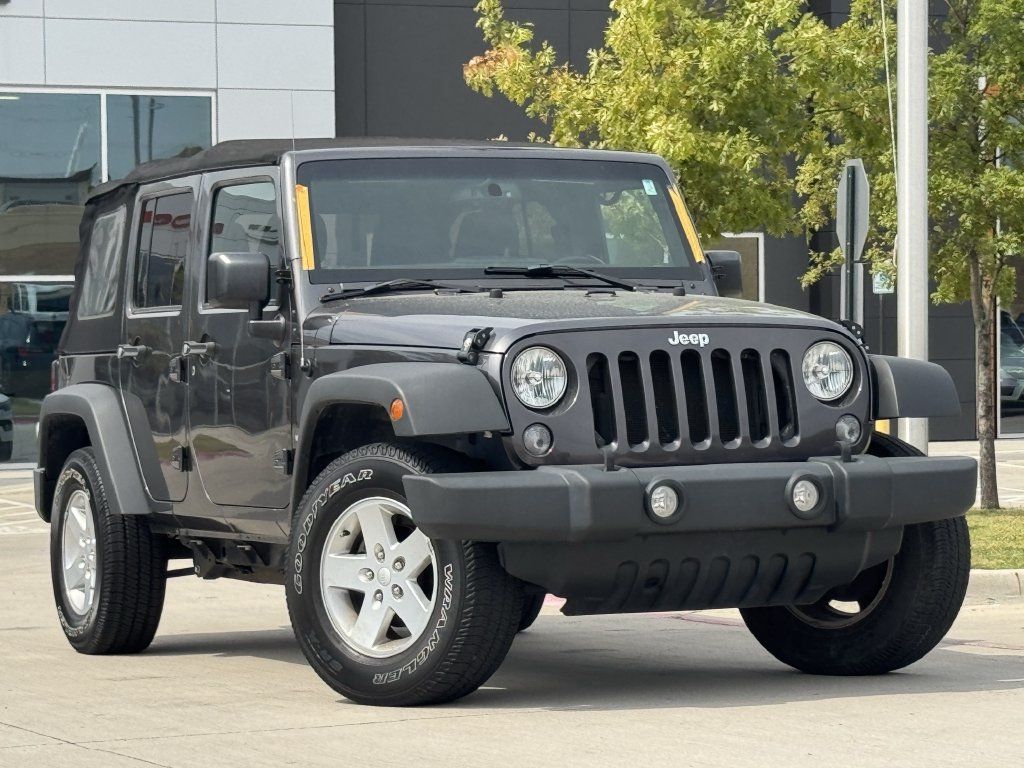 Used 2017 Jeep Wrangler Unlimited Sport w/ Quick Order Package 23S AWD/4WD image 2