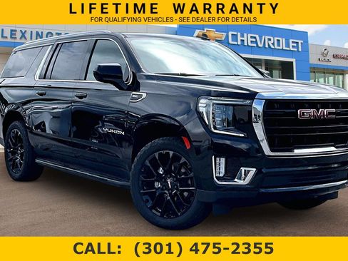 Used 2022 GMC Yukon XL SLE w/ Gmc Pro Safety Plus Package AWD/4WD image 1