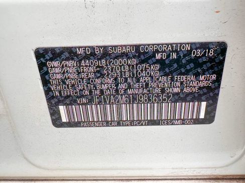 Used 2018 Subaru WRX STI w/ Popular Package #1 image 53