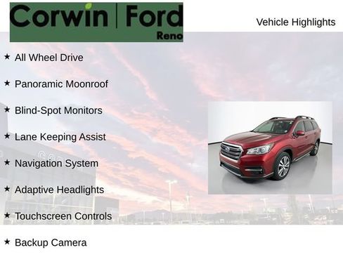 Used 2021 Subaru Ascent Limited w/ Technology Package AWD/4WD image 8