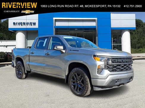 Used 2023 Chevrolet Silverado 1500 Custom w/ LPO, Dark Essentials Package image 1