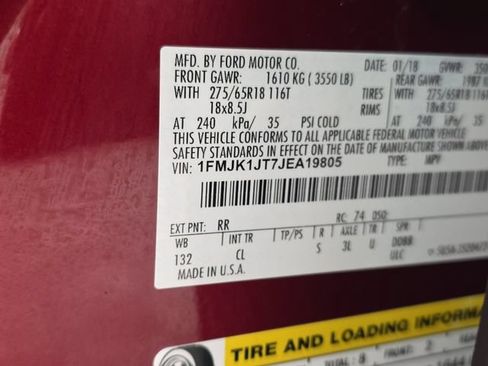 Used 2018 Ford Expedition Max XLT w/ Equipment Group 202A AWD/4WD image 10