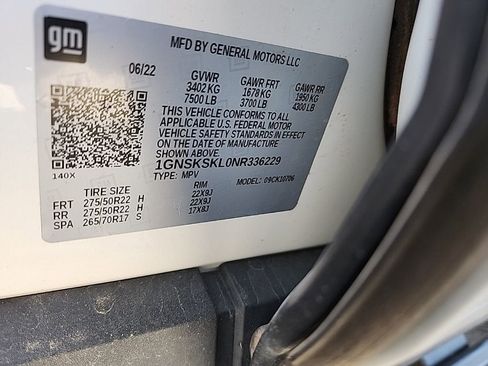 Certified 2022 Chevrolet Tahoe Premier AWD/4WD image 59
