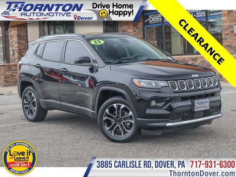 Used 2022 Jeep Compass Limited w/ Sun and Sound Group image 1
