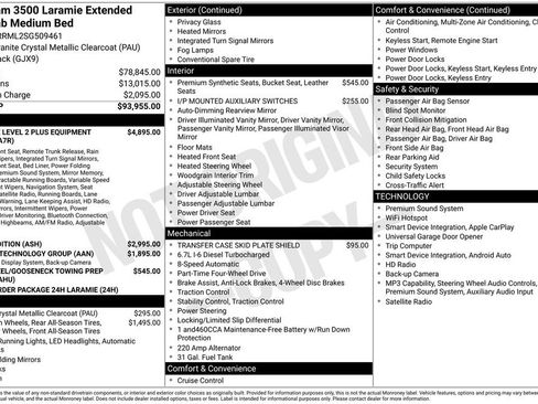 Used 2025 RAM 3500 Laramie AWD/4WD image 2