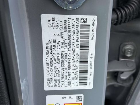 Certified 2026 Honda Civic Sport image 22
