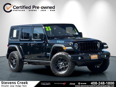 Certified 2025 Jeep Wrangler Unlimited Sport S 4xe