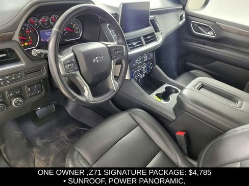 Used 2021 Chevrolet Tahoe Z71 w/ Z71 Signature Package image 12