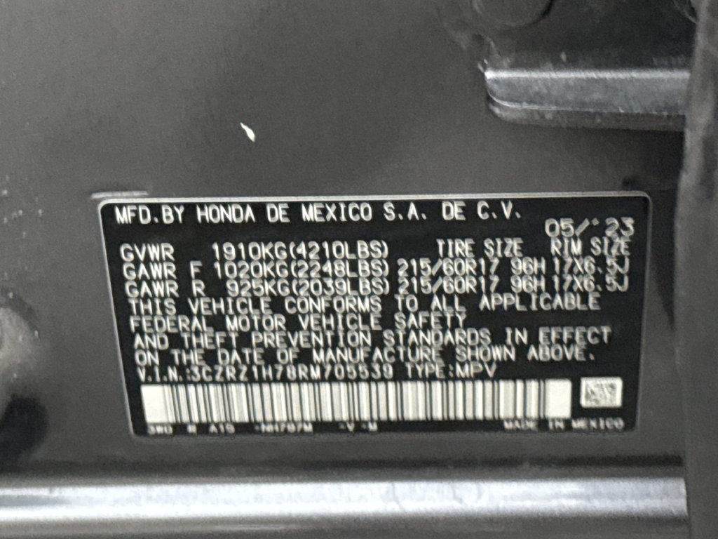 Used 2024 Honda HR-V EX-L image 27