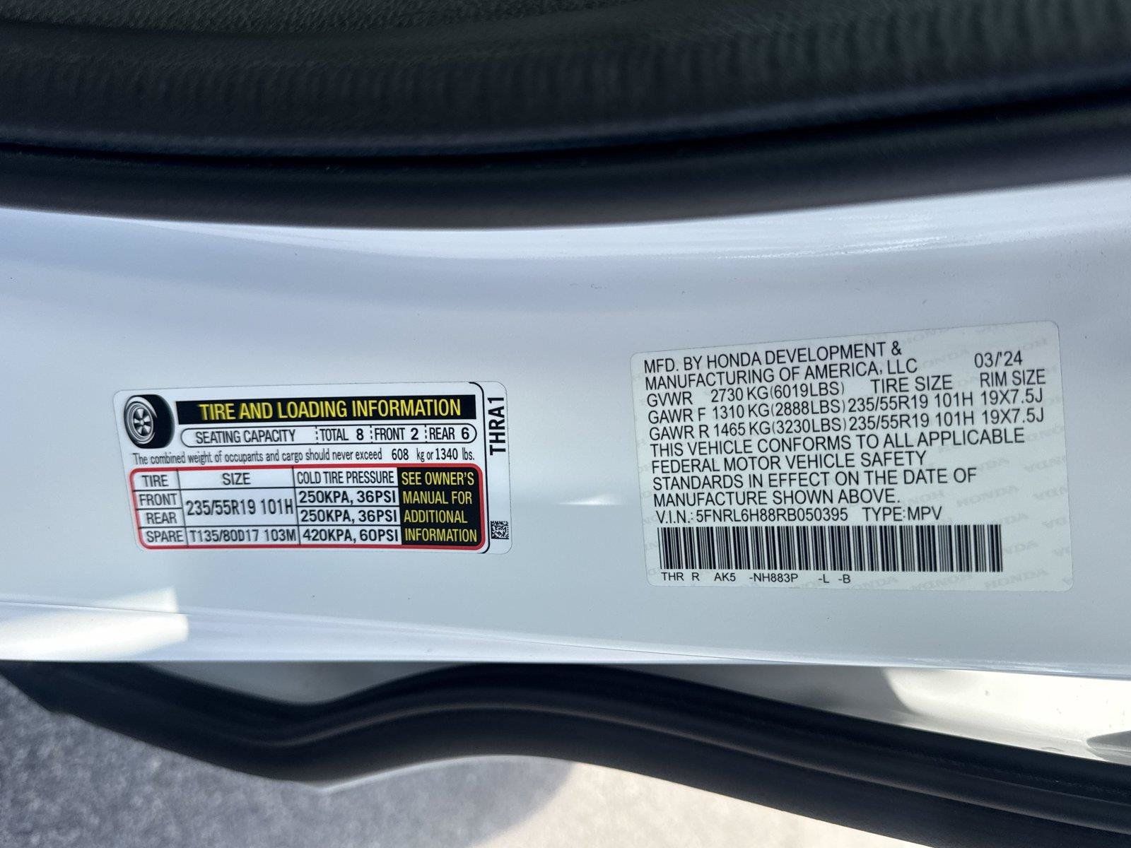 Used 2024 Honda Odyssey Touring image 28