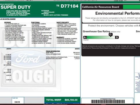 Certified 2026 Ford F250 Lariat w/ Lariat Ultimate Package AWD/4WD image 4