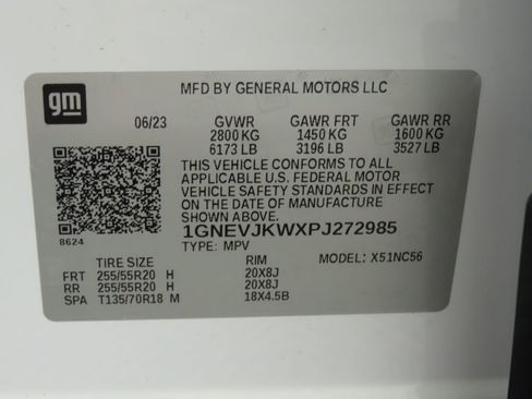 Used 2023 Chevrolet Traverse RS w/ LPO, Roadside Safety Package image 36