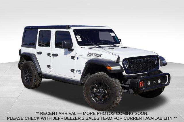 Used 2025 Jeep Wrangler Unlimited Sport S 4xe AWD/4WD image 1