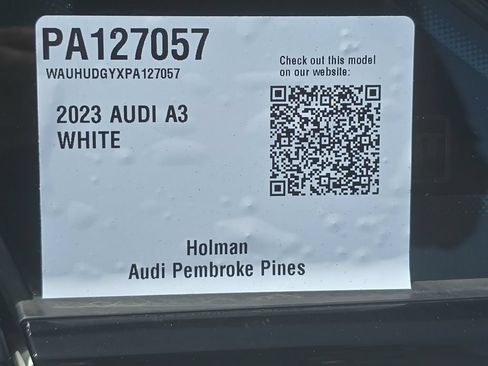 Used 2023 Audi A3 2.0T Premium Plus w/ Premium Plus Package AWD/4WD image 32