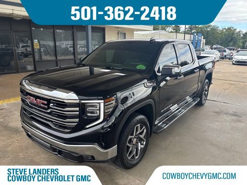 Certified 2025 GMC Sierra 1500 SLT w/ SLT Premium Package AWD/4WD image 1