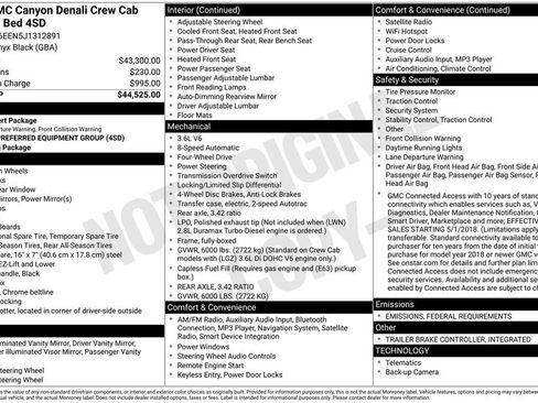 Used 2018 GMC Canyon Denali image 36