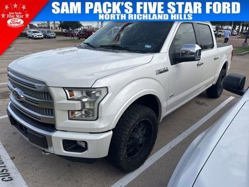 Used 2015 Ford F150 Platinum w/ Equipment Group 701A Luxury image 1