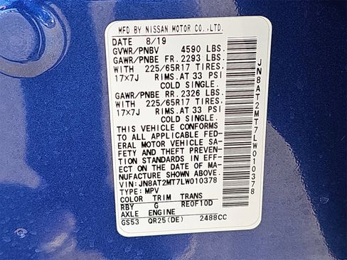 Used 2020 Nissan Rogue S image 37