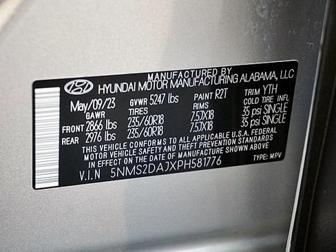 Certified 2023 Hyundai Santa Fe SEL image 33