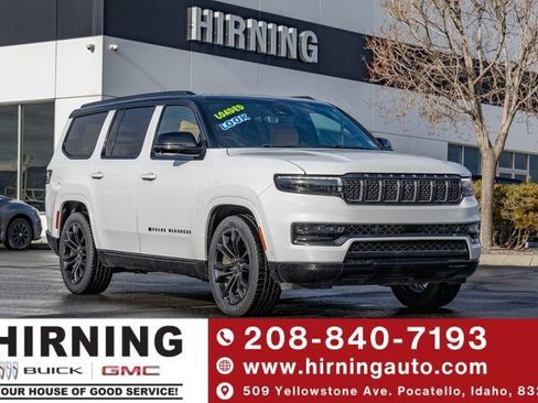 Used 2024 Jeep Grand Wagoneer Series III w/ Rear Seat Video Group 1 image 1