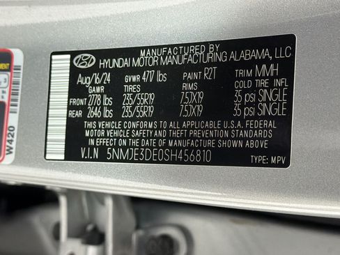 Certified 2025 Hyundai Tucson Limited FWD image 27
