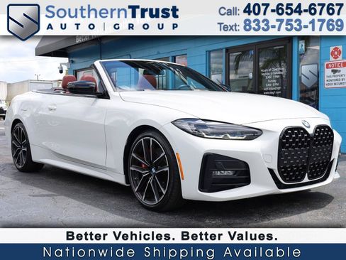 Used 2022 BMW 430i Convertible w/ M Sport Package RWD image 1